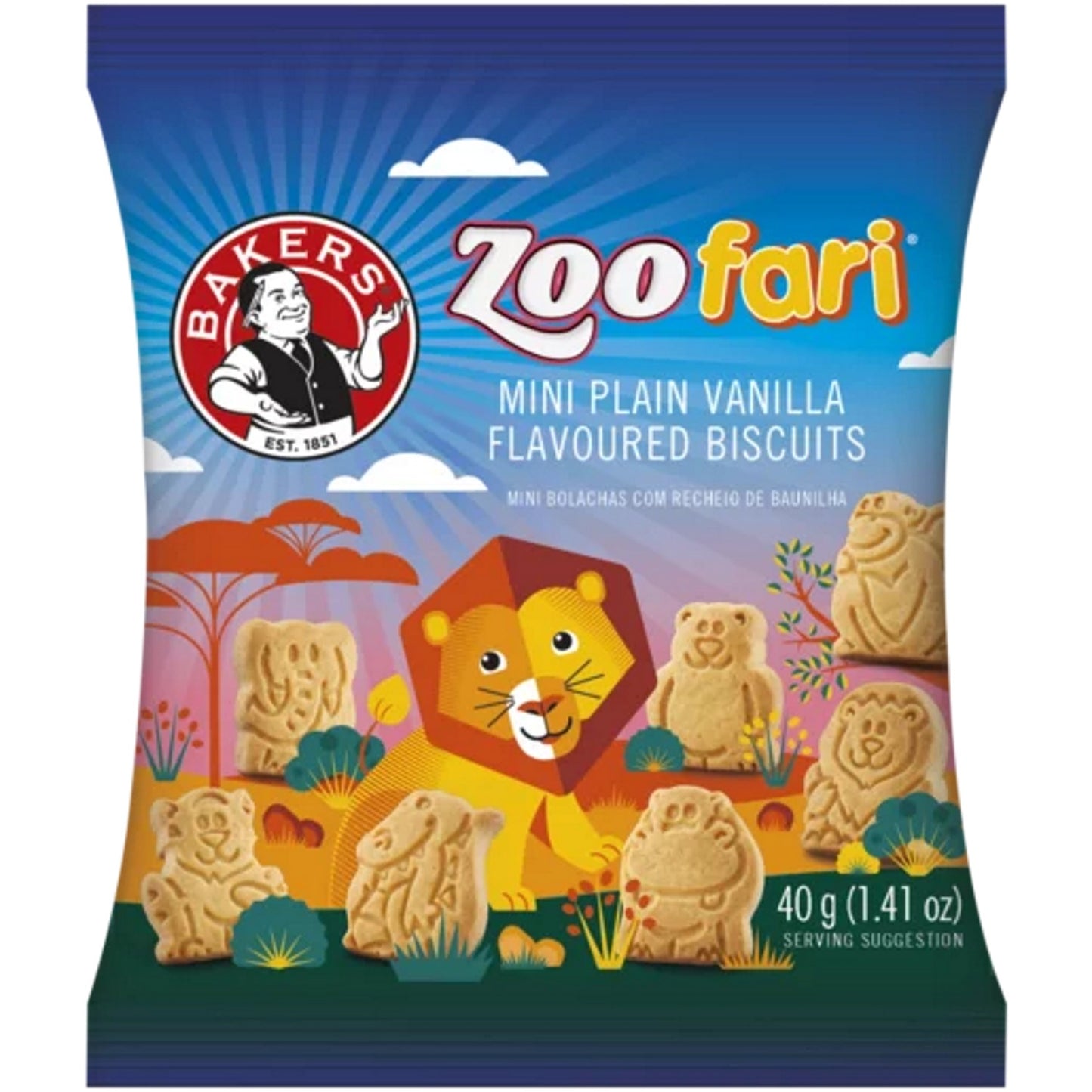 B20 Bakers Zoofari - Snack Pack