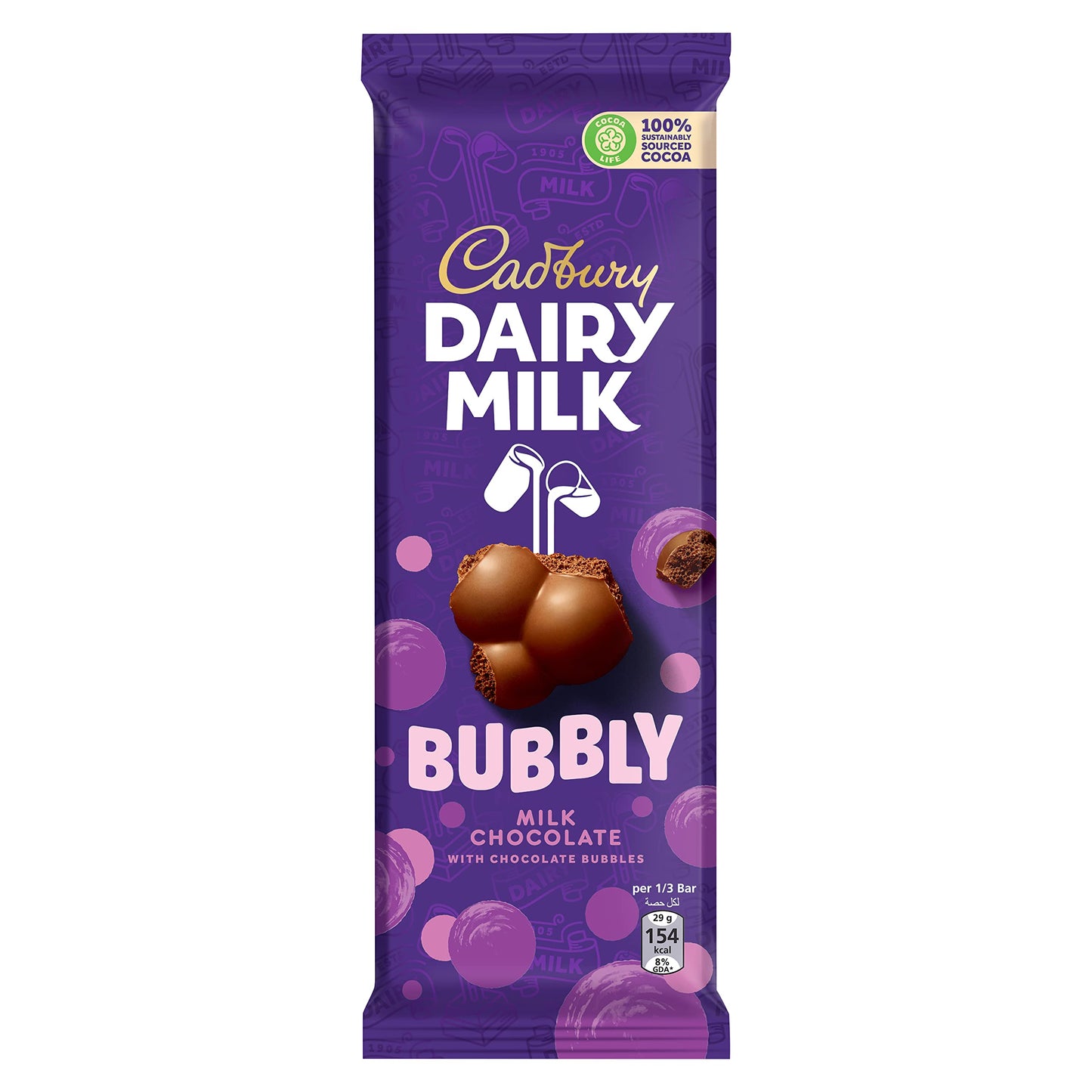 C03 Cadbury Bubbly Milk Chocolate Slab
