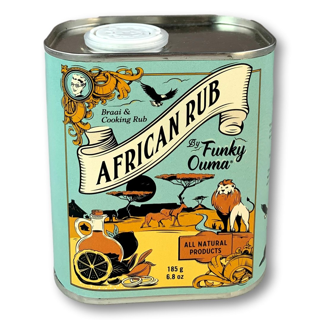F07 Funky Ouma Collector Tin - African Rub