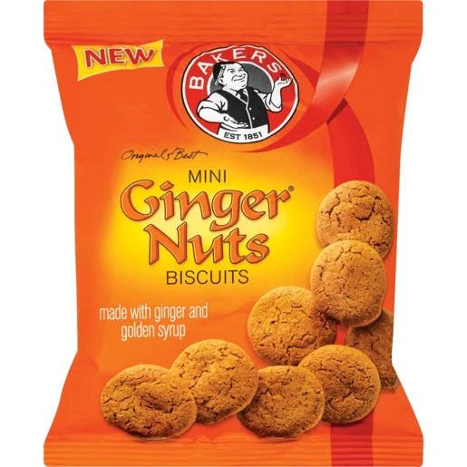 B07 Bakers Ginger Nuts - Snack Pack