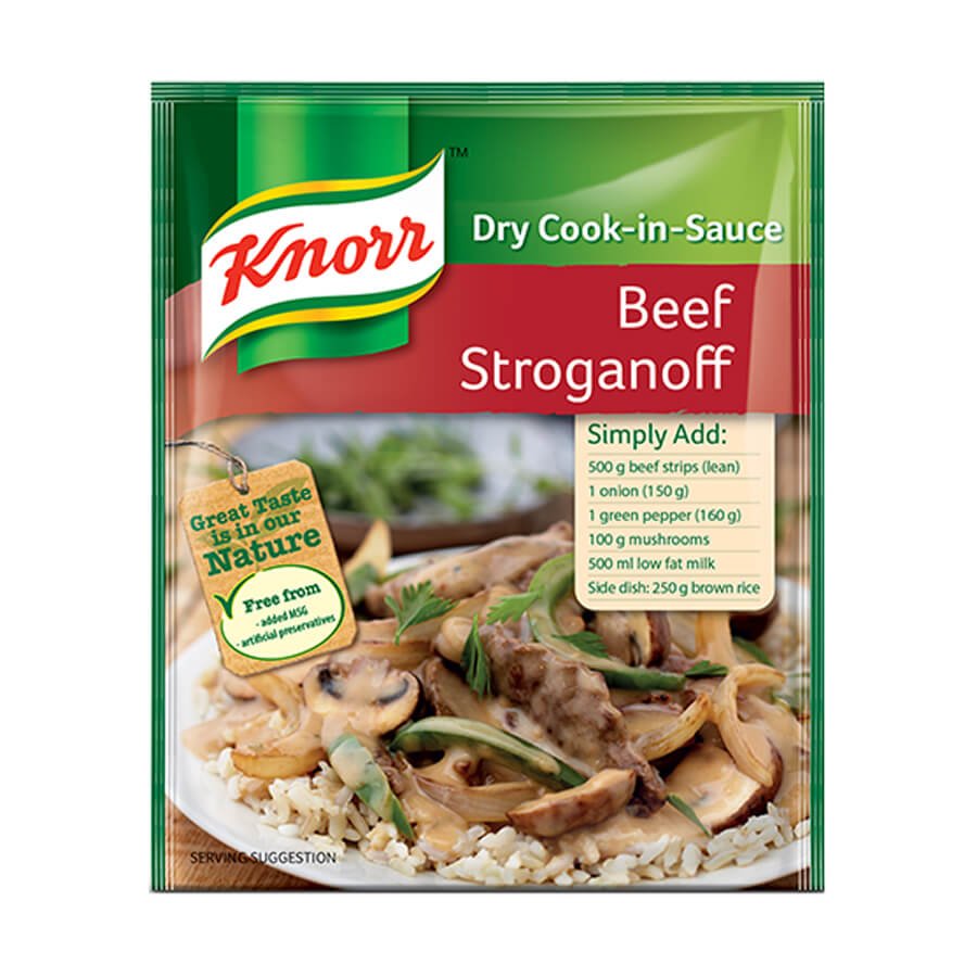 K04 Knorr Beef Stroganoff Cook in Sauce