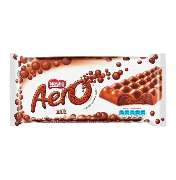N11 Nestle Aero Milk Chocolate Slab